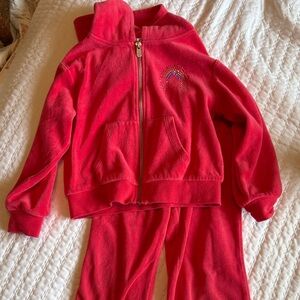 Flapdoodles Kids Velour Set